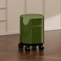 With Lid With Wheels / Vintage Green