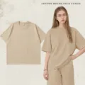 S / Tops / Solid Plain - Khaki