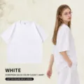 S / Tops / Solid Plain - White