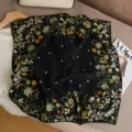Spring Birds Black