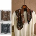 Blue Brown Paisley