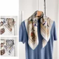 Equestrian Elegance Light Blue (Two-Sided Different Colors)