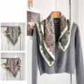 Green Vine Paisley (Two-Sided) / 65*65cm