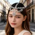 Silber Weißer Strass