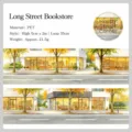 Long Street Bookstore / 5cm*2m