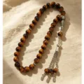 Stile Goccia d'Acqua (0061) / Arancione Floreale
