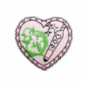 Lace Heart Badge (C5FY-125-16)