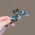 M / Camélia Bleu Moyen (K99)