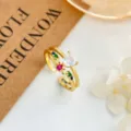 Crown Heart Ring (JZ872) / Gold