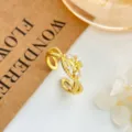 Hollow Flower Ring (JZ926) / Gold