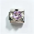Paarse Kristal Bloem (DIYSP060)