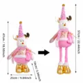 L3-38 Light Music Pink Telescopic Reindeer