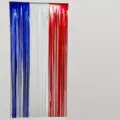 Red White and Blue Fringe Curtain