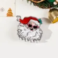 Weihnachten Acryl - 5.5cm Alter Mann mit Brille