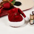 Stern Weihnachtsmannhut Entenschnabelclip - Buchstabe