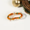 5cm Weihnachten Kleine Haarklammer - Wolke Weiß