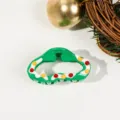 5cm Weihnachten Kleine Haarklammer - Wolke Grün