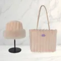 Borsa Kaki Chiaro + Cappello