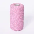 Bright Pink and White