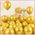 Ballons Métalliques Dorés 10 Pouces (Paquet de 50)