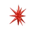 14-Zackiger Roter Stern / 22 Zoll