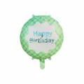 Karomuster Geburtstag / 18 Zoll / Grün