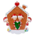 Christmas Orange House 4-Head