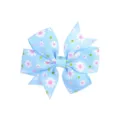 Light Blue Daisy Print