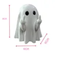 Ghost Middle Finger 6x6x8cm