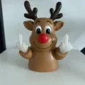 Reindeer Middle Finger Light
