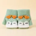 Half-Finger Gloves / Light Green-Elk