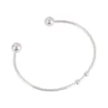 Stile con 2 Perle / Argento