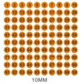 Orange Background Black Text