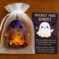 Yellow-Purple Pumpkin Ghost