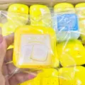 Yellow Square Cake (Without Sticker)