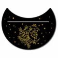Blumen Stern Stil / Schwarz