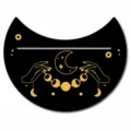 Hände Halten Mond Stil / Schwarz