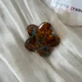 Floral Claw / Blue Coffee