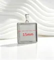 Square / 15mm / Steel