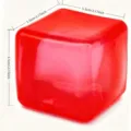 Glaçon Rouge 5.5cm (Sac OPP)