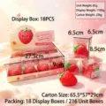 Boîte de 12 Boîtes PVC [Balle Faite Main Bloc Fraise]