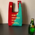 Rosso e Verde Alfabeto Albero di Natale