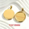 Ovale / 13x18mm / Or