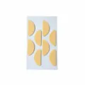 1 Sheet / D-Shape / 8 Pcs/Sheet / Nude