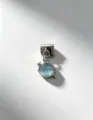 1 Stück / Doppelstern Muschel (D572)