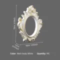 Stile Finestra Ovale Lunga (E) / 13x10cm