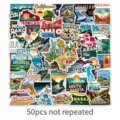 US-Staaten-Karte / 50 Stück/Packung
