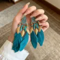 Dark Blue Ear Hook