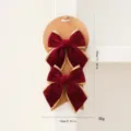 Petit 2 Pièces / Bordeaux avec Bordure Dorée