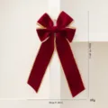 Grand quatre oreilles / Bordeaux avec Bordure Dorée